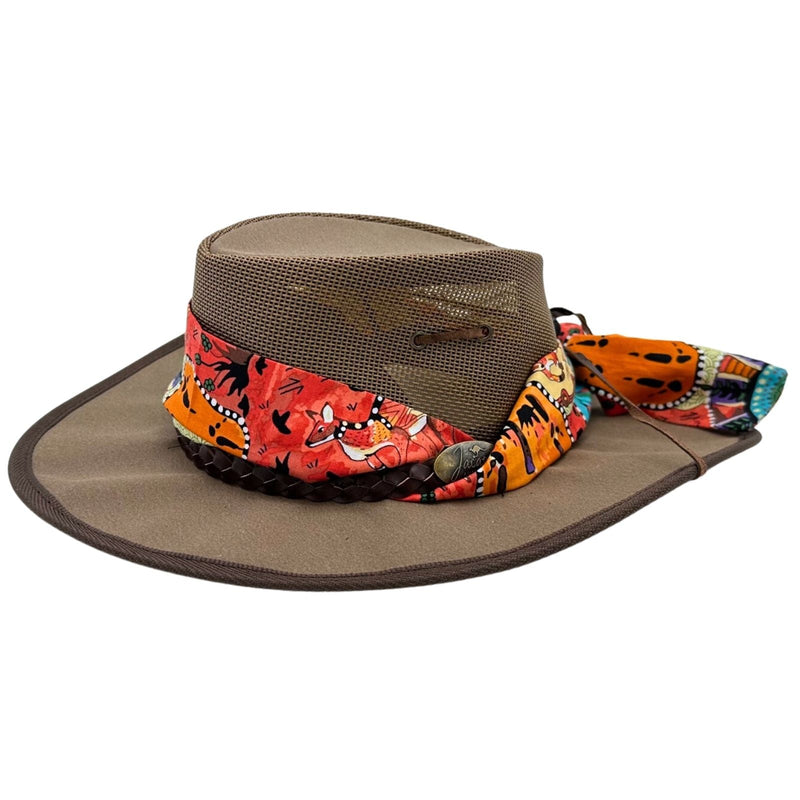 Load image into Gallery viewer, Jacaru 104A Ladies Camper Hat – Canvas Breeze | Vegan
