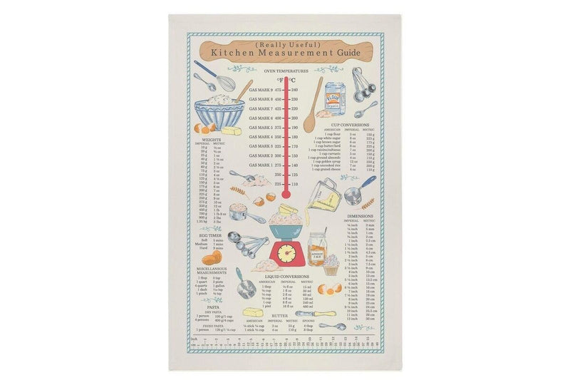 Load image into Gallery viewer, Ulster Weavers Kitchen Measurements Cotton Tea Towel 74x48x0.2cm-0