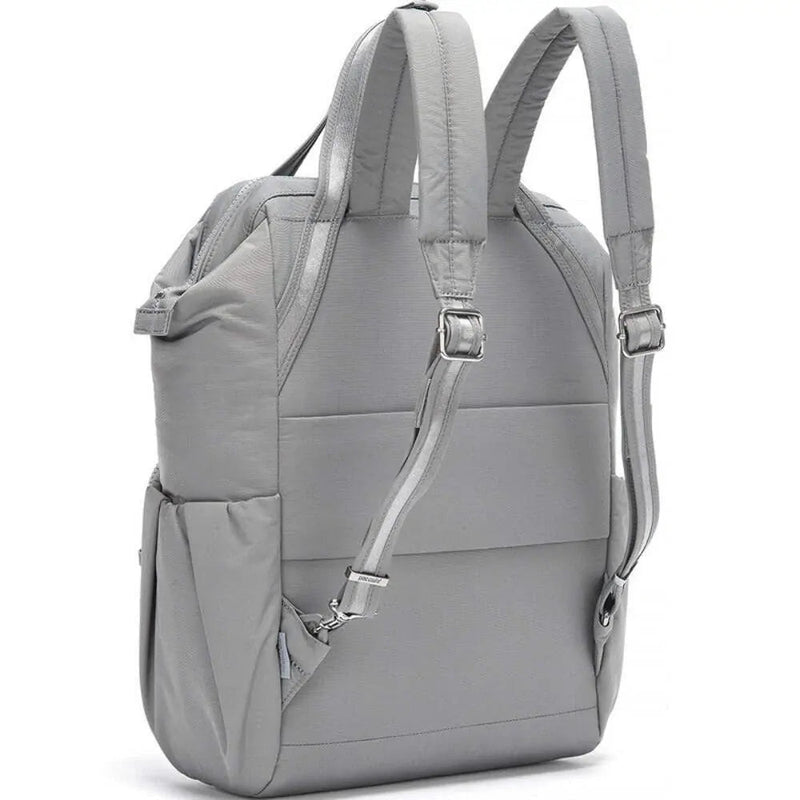 Load image into Gallery viewer, Pacsafe Citysafe CX Anti-Theft 13" Laptop Backpack Bag Econyl Gravity Gray