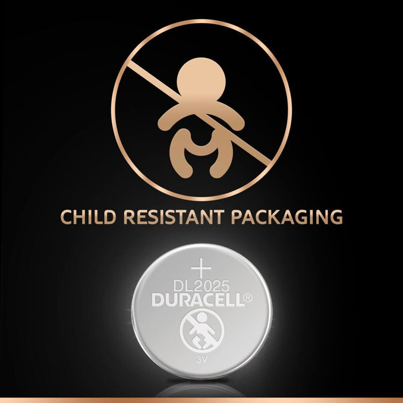Load image into Gallery viewer, 2x Duracell CR2025 Batteries Lithium 3V Battery Security 2025-3