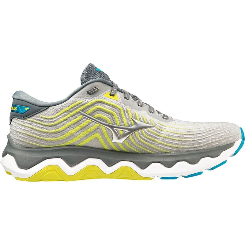 Load image into Gallery viewer, Mizuno Wave Horizon 6 Mens Runners Sneakers Shoes in Pearl Blue/Silver/Bolt