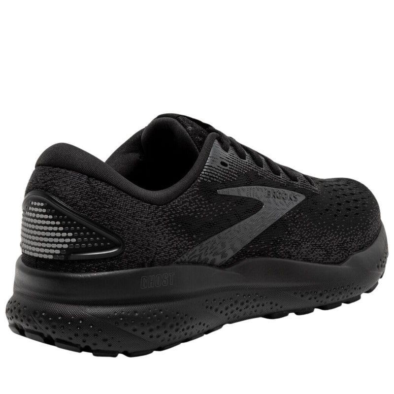 Load image into Gallery viewer, Womens Brooks Ghost 16 Running Shoes (D Wide) in Black/Black/Ebony – Size 11