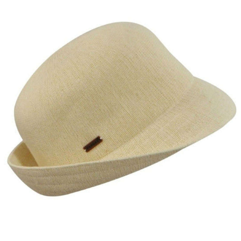 Load image into Gallery viewer, KANGOL Bamboo Anni Cloche Womens Ladies Trilby Hat Fedora Cap K0599FA Eco - Grey