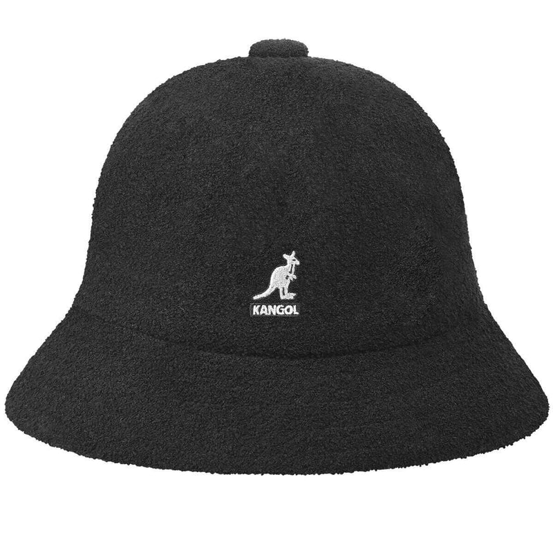 Load image into Gallery viewer, KANGOL Bermuda Casual Bucket Hat Terry Towelling Cap - Black