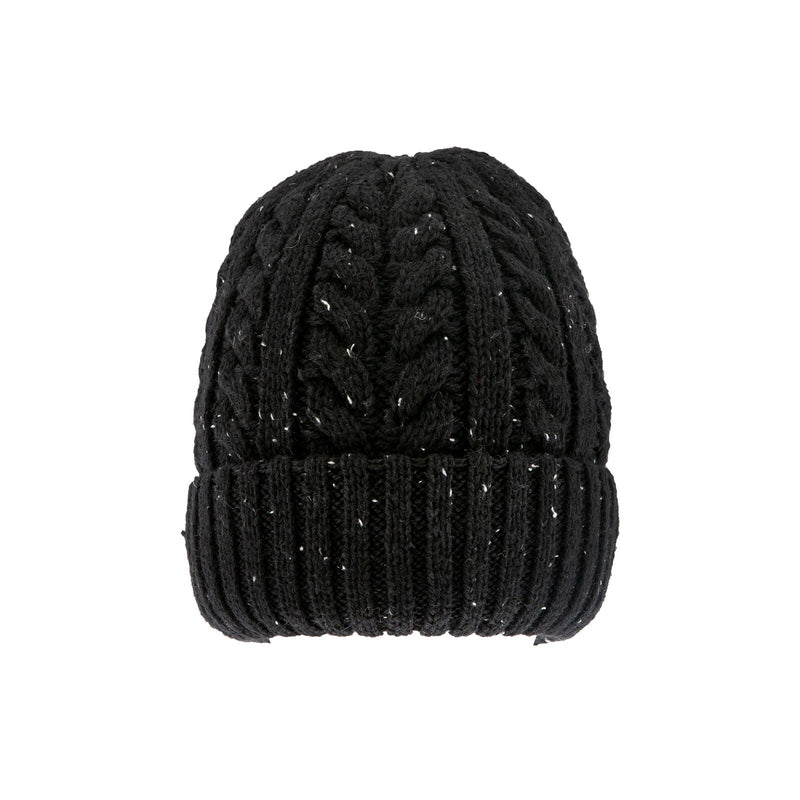 Load image into Gallery viewer, Dents Men’s Cable Knit Beanie Hat with Marl Yarn-0