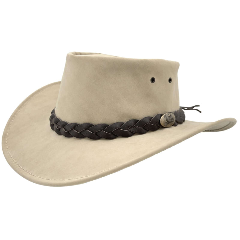 Load image into Gallery viewer, Jacaru 1001 Kangaroo Leather Hat – UPF 50+