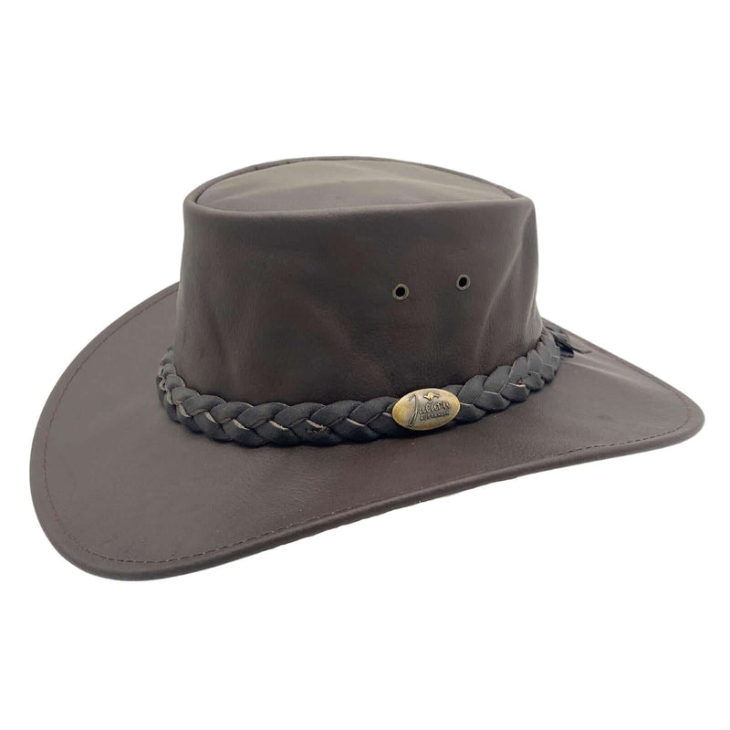 Load image into Gallery viewer, Jacaru 1001 Kangaroo Leather Hat – UPF 50+