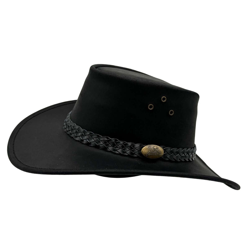 Load image into Gallery viewer, Jacaru 1006 Wallaroo Oil Hat – Oiled Leather | UPF 50+
