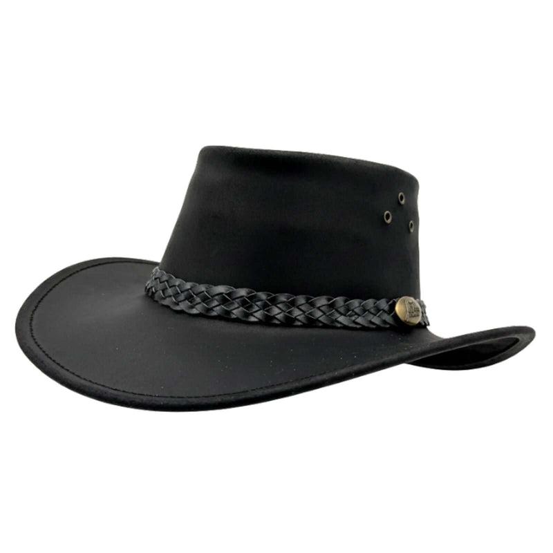 Load image into Gallery viewer, Jacaru 1006 Wallaroo Oil Hat – Oiled Leather | UPF 50+