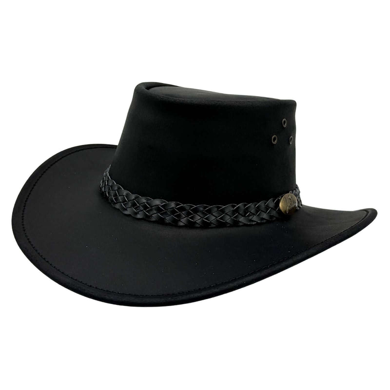 Load image into Gallery viewer, Jacaru 1006 Wallaroo Oil Hat – Oiled Leather | UPF 50+