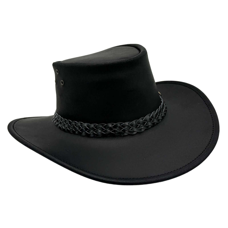 Load image into Gallery viewer, Jacaru 1006 Wallaroo Oil Hat – Oiled Leather | UPF 50+