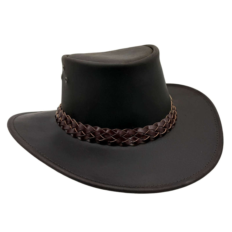 Load image into Gallery viewer, Jacaru 1006 Wallaroo Oil Hat – Oiled Leather | UPF 50+