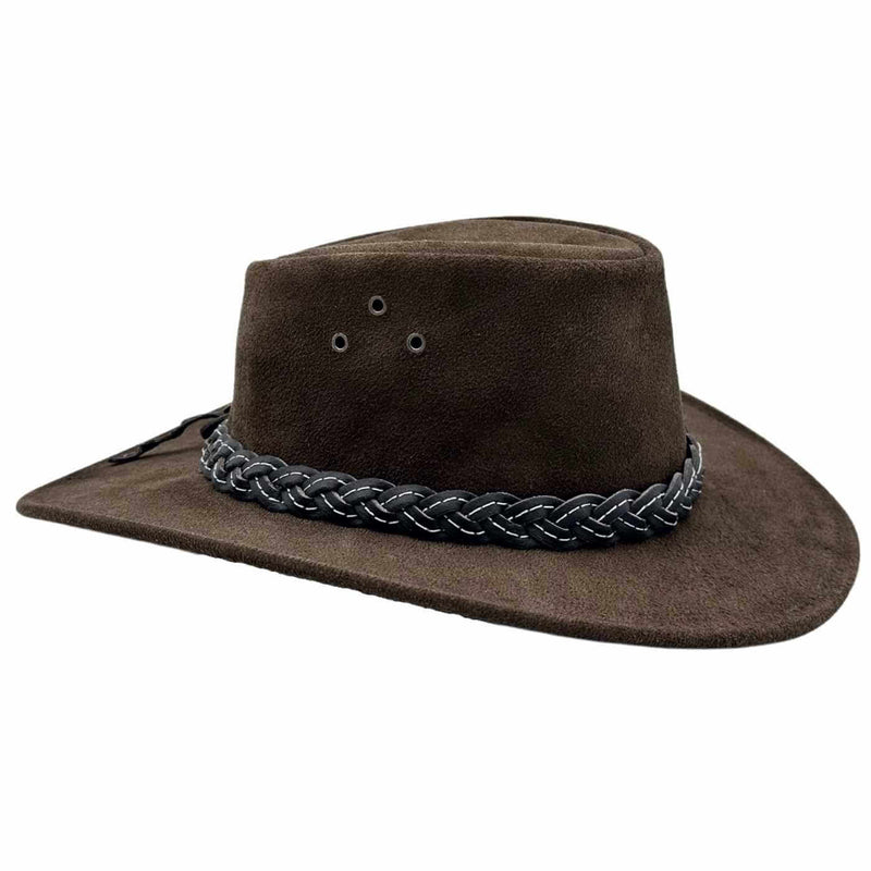 Load image into Gallery viewer, Jacaru 1007 Wallaroo Suede Hat – UPF 50+ | 10-Year Warranty