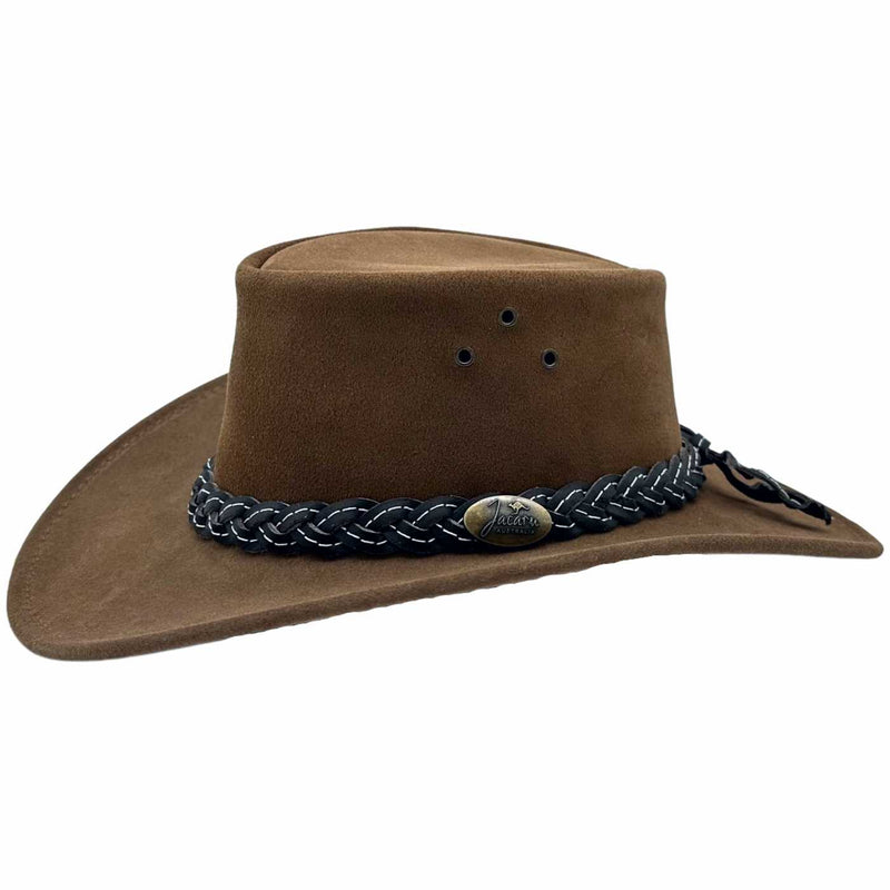 Load image into Gallery viewer, Jacaru 1007 Wallaroo Suede Hat – UPF 50+ | 10-Year Warranty