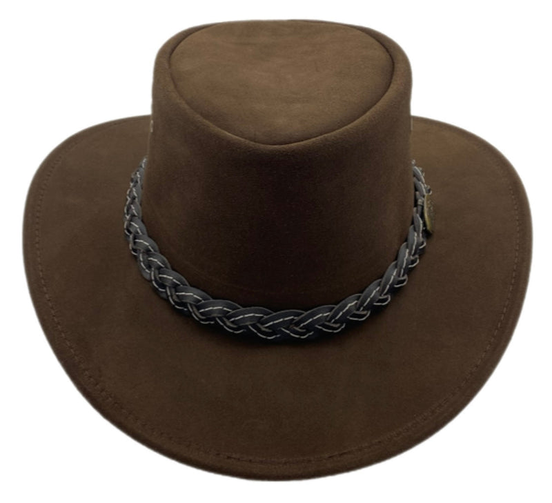 Load image into Gallery viewer, Jacaru 1007 Wallaroo Suede Hat – UPF 50+ | 10-Year Warranty