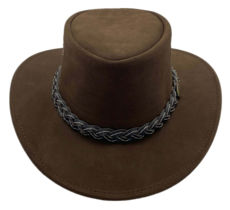 Load image into Gallery viewer, Jacaru 1007 Wallaroo Suede Hat – UPF 50+ | 10-Year Warranty