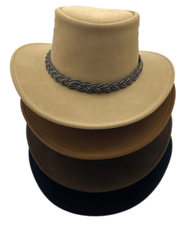 Load image into Gallery viewer, Jacaru 1007 Wallaroo Suede Hat – UPF 50+ | 10-Year Warranty