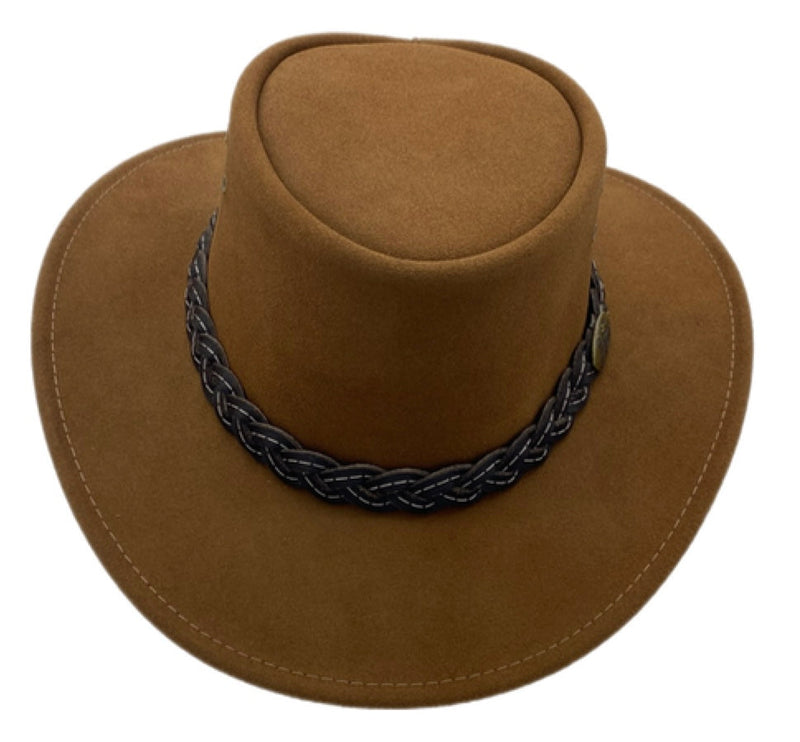 Load image into Gallery viewer, Jacaru 1007 Wallaroo Suede Hat – UPF 50+ | 10-Year Warranty