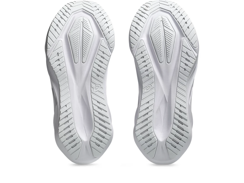 Load image into Gallery viewer, Asics Womens Novablast 5 Runners Sneakers Shoes in White/Piedmont Grey-4