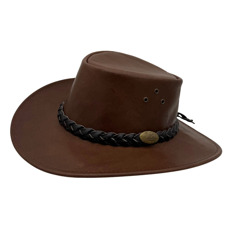 Load image into Gallery viewer, Jacaru 1018 Kangaroo Bushranger Hat – UPF 50+