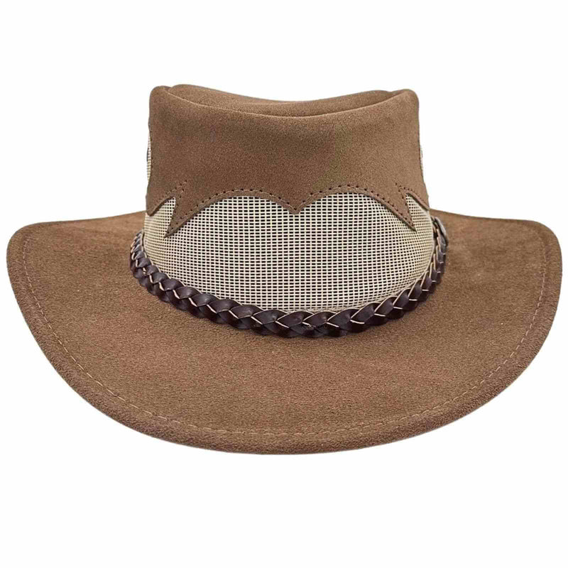 Load image into Gallery viewer, Jacaru 1021 Blaze Hat – Suede & Mesh Crown | Made in Australia