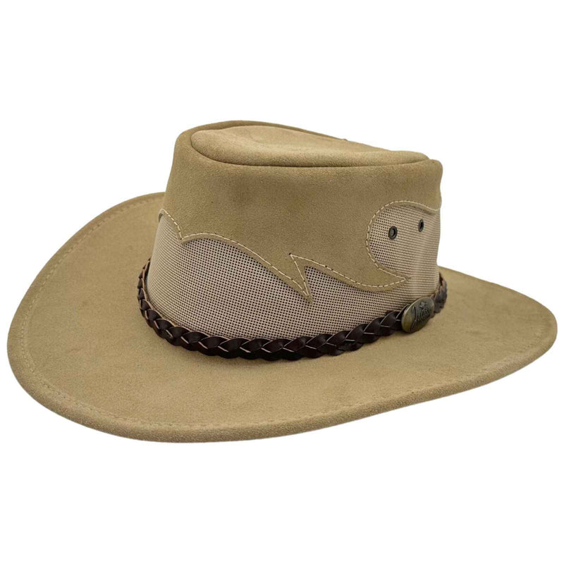 Load image into Gallery viewer, Jacaru 1021 Blaze Hat – Suede & Mesh Crown | Made in Australia