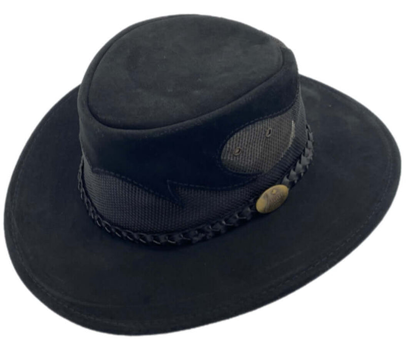 Load image into Gallery viewer, Jacaru 1021 Blaze Hat – Suede & Mesh Crown | Made in Australia