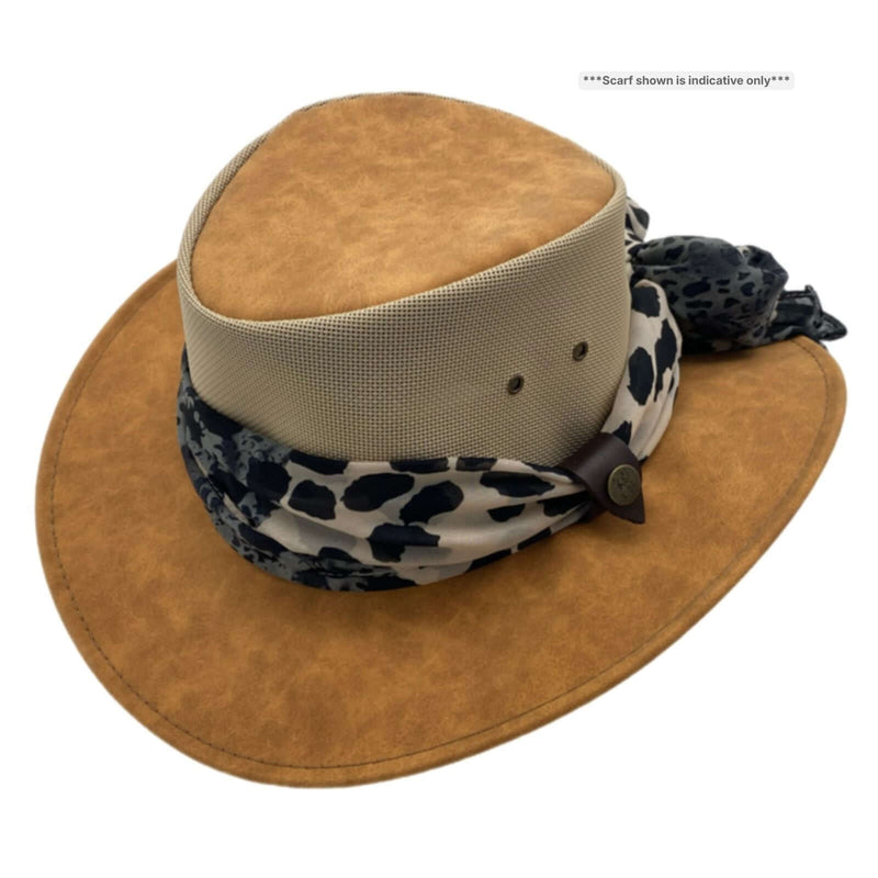 Load image into Gallery viewer, Jacaru 1023 Horizon Hat – Vegan Breeze & Scarf | 6 Colours