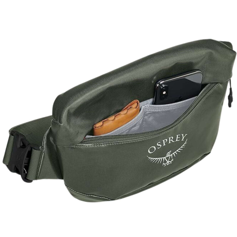 Load image into Gallery viewer, Osprey Transporter Waist Bum Bag Lifestyle Pack in Haybale Green - One Size-0