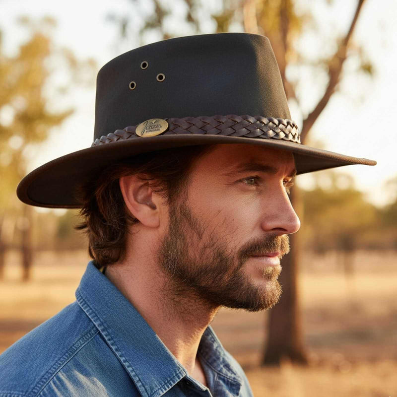 Load image into Gallery viewer, Jacaru 1026A Knockabout Hat – Waxed Cotton | Foldable