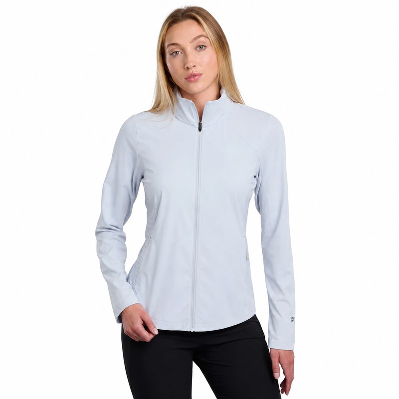 Load image into Gallery viewer, Kuhl Womens Bandita Full Zip Outdoor Hiking Jacket in Zenith Blue-0