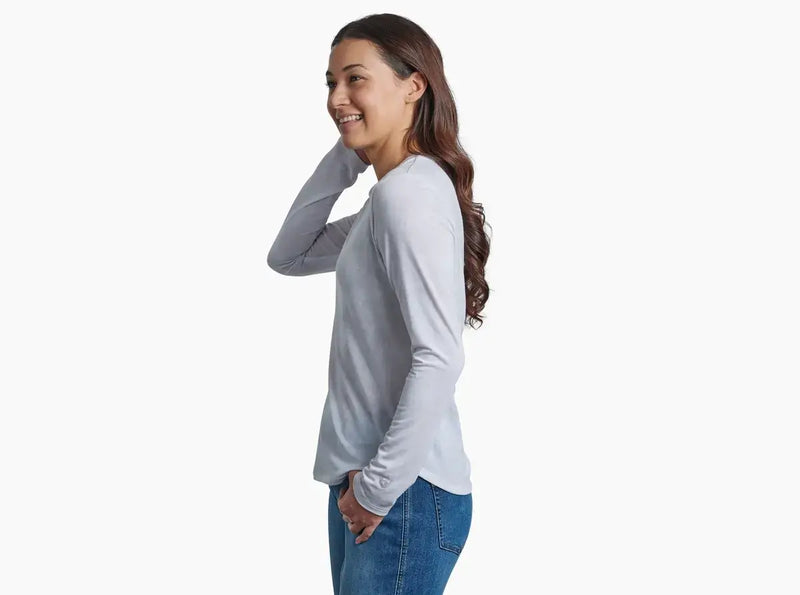 Load image into Gallery viewer, Kuhl Women's Konstance Long Sleeve Top - White Print