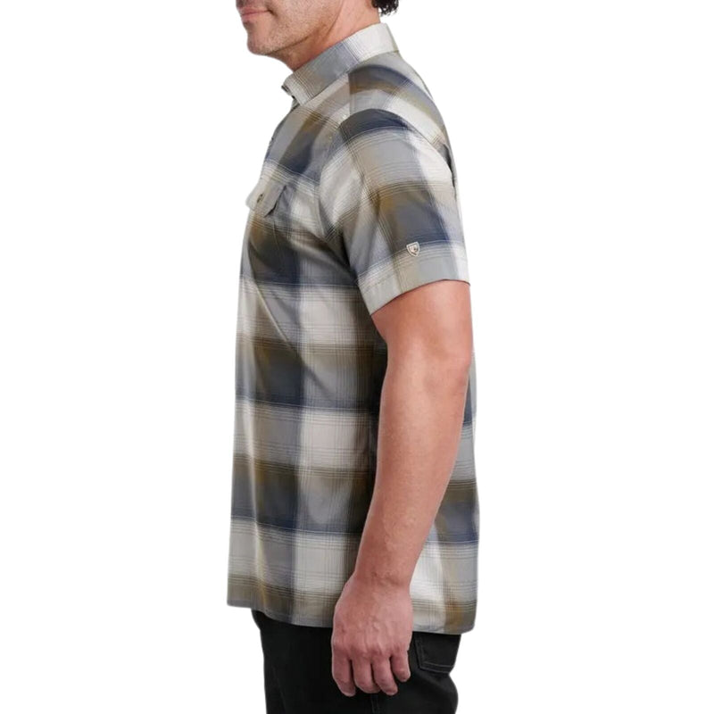 Load image into Gallery viewer, Kuhl Mens Response Outdoor Hiking Short Sleeve Shirt in Rolling Hills-3