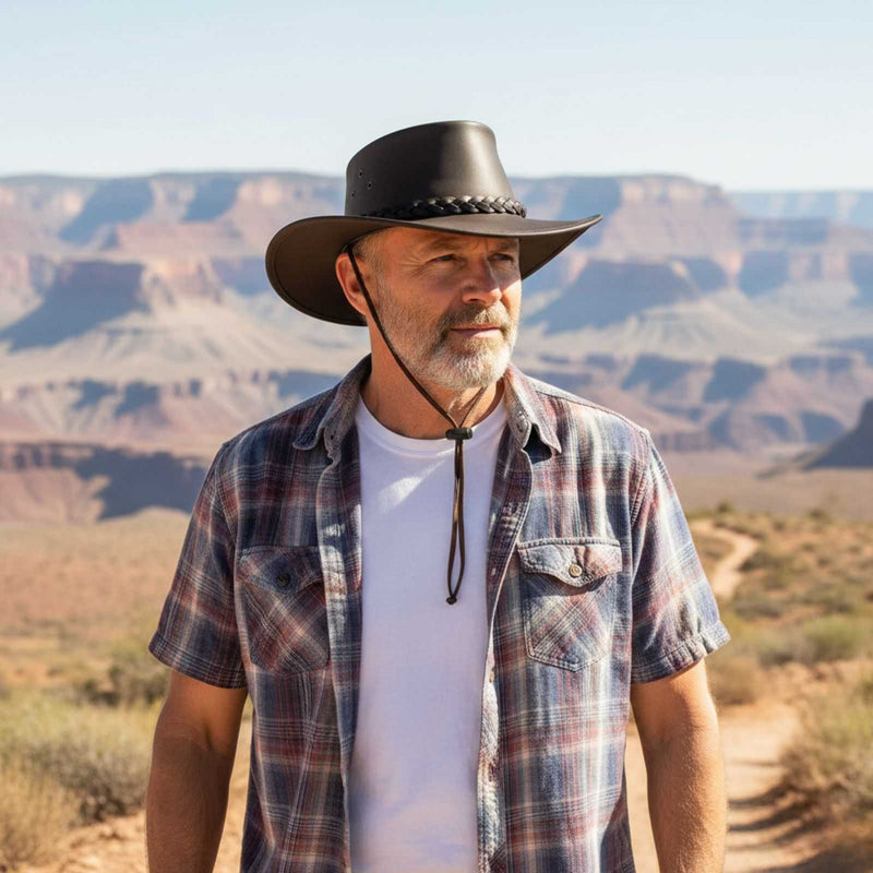 Load image into Gallery viewer, Jacaru 1028 Kangaroo Soft Hat – Chinstrap | UPF 50+