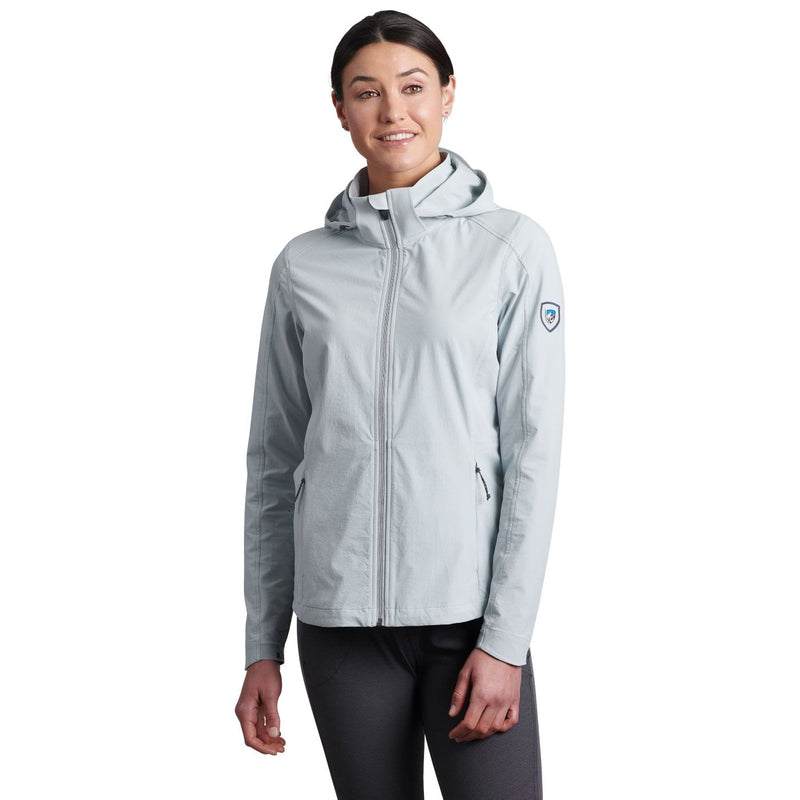 Load image into Gallery viewer, Kuhl Womens Transcendr Hoody Outdoor Hiking Hoodie in Mist-0