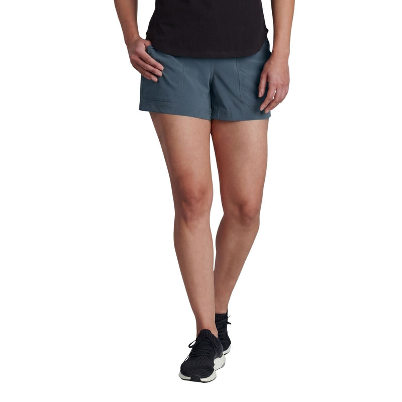 Load image into Gallery viewer, Kuhl Womens 4in Outdoor Hiking Vantage Shorts in Metal Blue-1