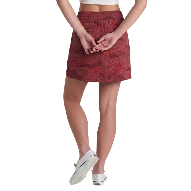 Load image into Gallery viewer, Kuhl Womens Vantage Outdoor Hiking Skort in Dark Dahlia Print-3