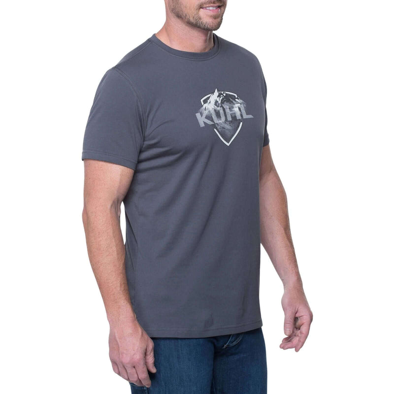 Load image into Gallery viewer, Kuhl Men's Born in the Mountains Organic Cotton T-Shirt - Carbon