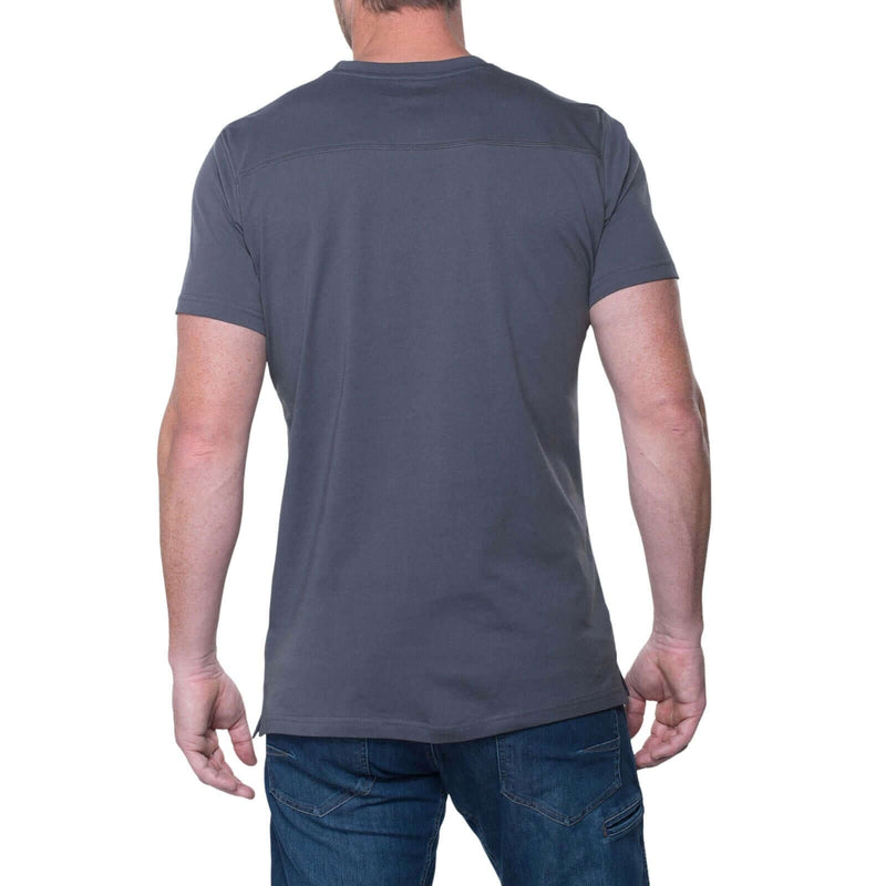 Load image into Gallery viewer, Kuhl Men's Born in the Mountains Organic Cotton T-Shirt - Carbon