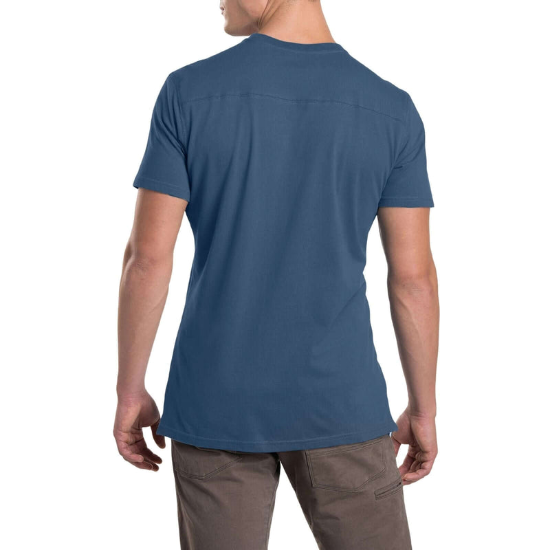 Load image into Gallery viewer, Kuhl Men's Bravado Organic Cotton T-Shirt - Pirate Blue