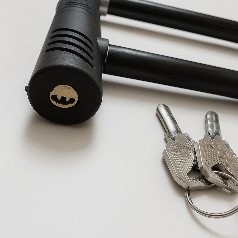 Load image into Gallery viewer, Bicycle Hardware U Lock Heavy Duty Keyed Bike Long - Assorted Colours - 13x20cm-2