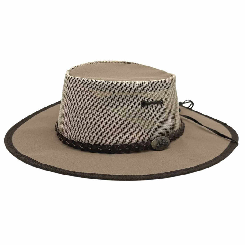 Load image into Gallery viewer, Jacaru 104 Bushbreeze Camper Hat – Canvas & Mesh