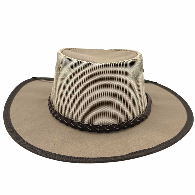 Load image into Gallery viewer, Jacaru 104 Bushbreeze Camper Hat – Canvas & Mesh