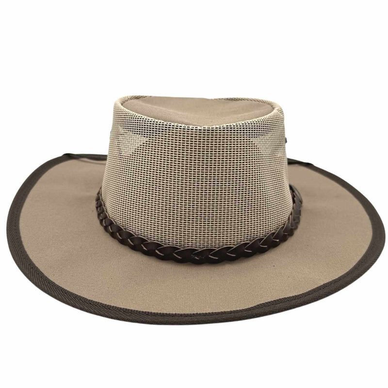 Load image into Gallery viewer, Jacaru 104 Bushbreeze Camper Hat – Canvas & Mesh