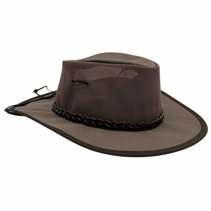 Load image into Gallery viewer, Jacaru 104 Bushbreeze Camper Hat – Canvas & Mesh
