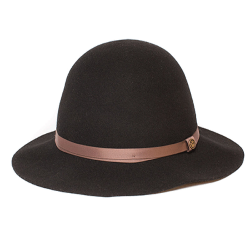 Load image into Gallery viewer, Goorin Brothers Womens Wide Brim Floppy January Breeze Hat - Black-4