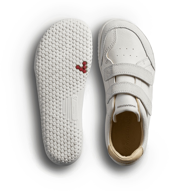 Load image into Gallery viewer, Vivobarefoot Gobi Sneaker Kids Limestone-1
