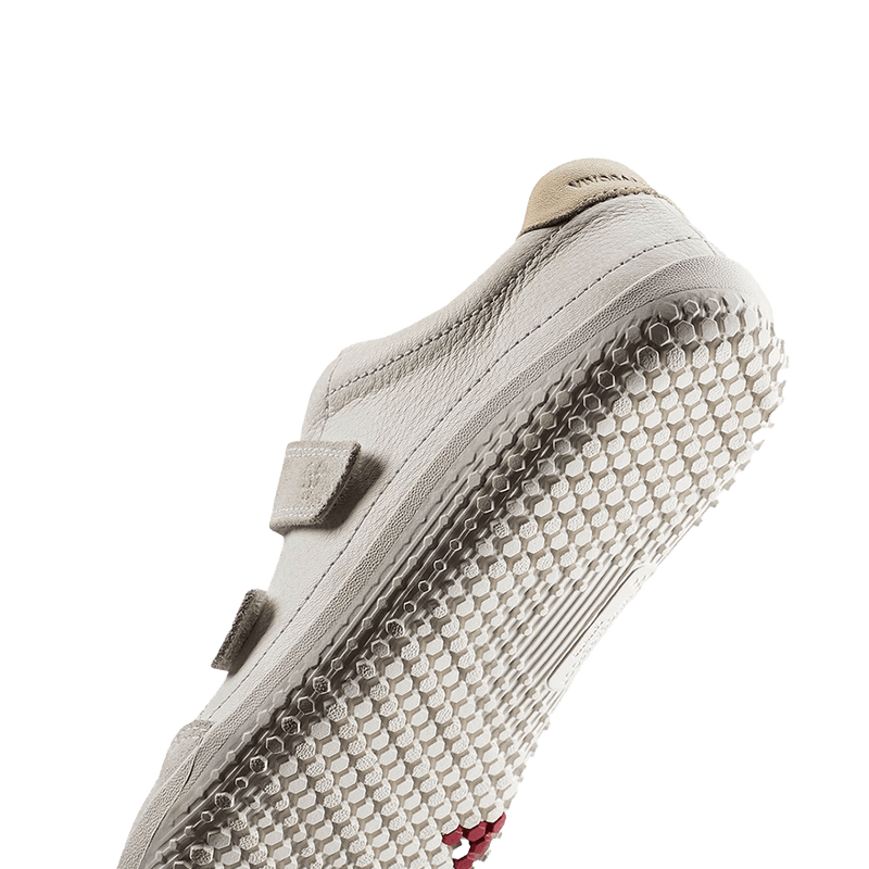 Load image into Gallery viewer, Vivobarefoot Gobi Sneaker Kids – Limestone