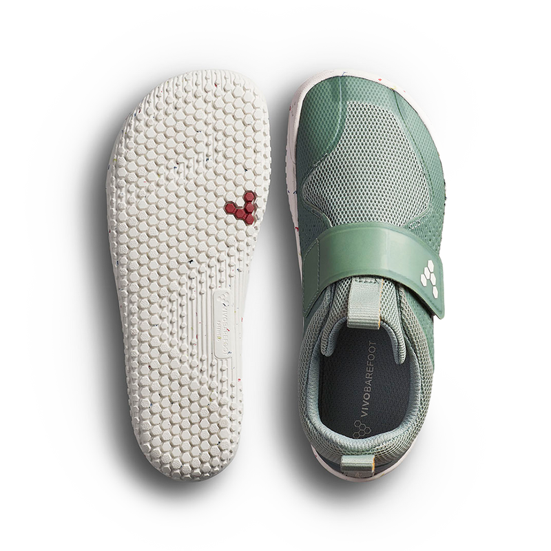 Load image into Gallery viewer, Vivobarefoot Primus Sport III Kids Glacial Green-1