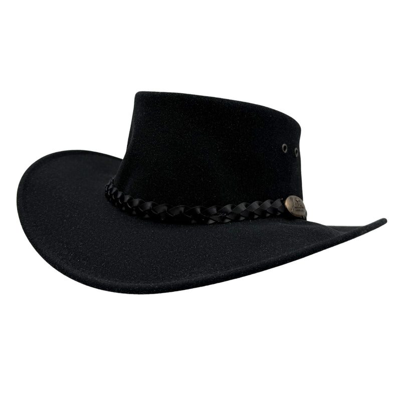 Load image into Gallery viewer, Jacaru 1065 Ranger Hat – Oiled Leather | Wide Brim | UPF 50+